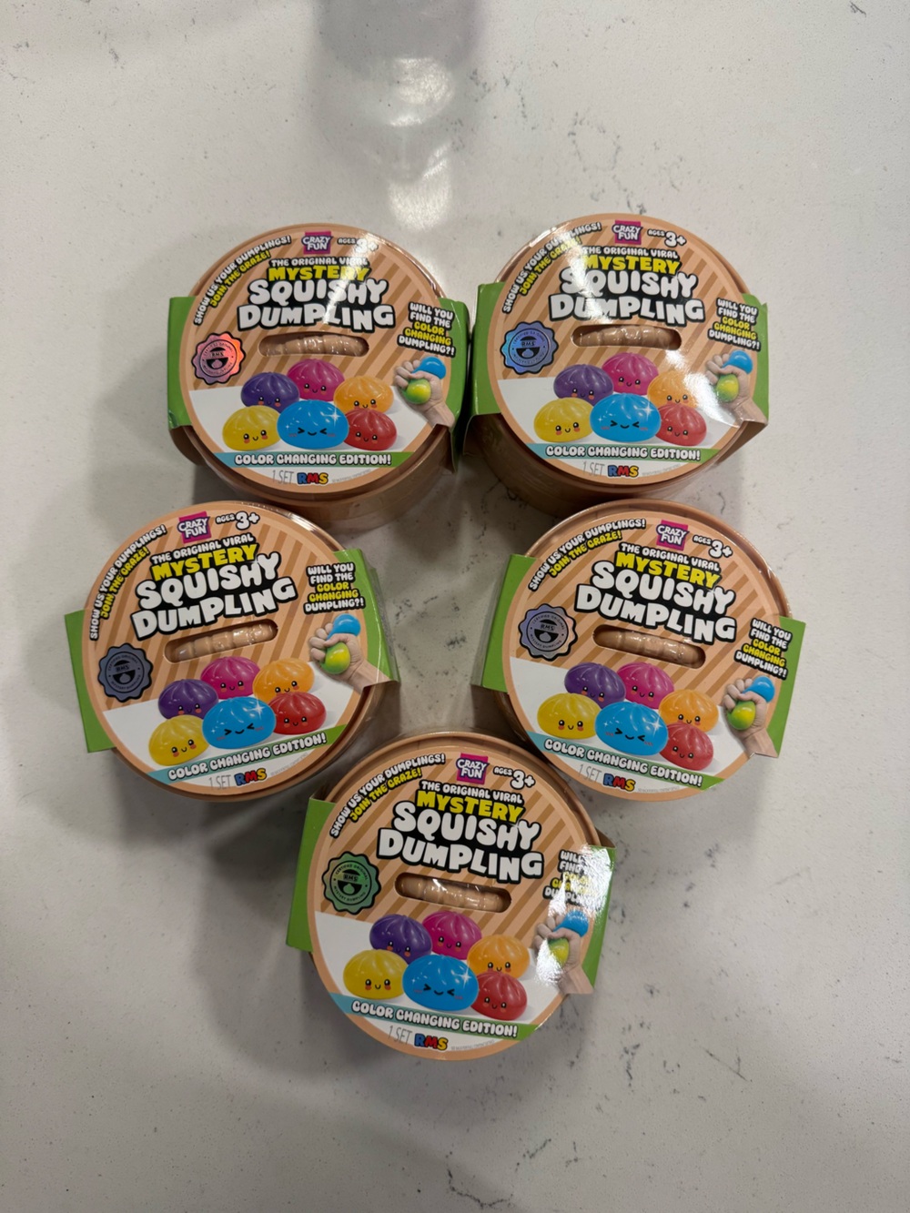 PRICE FIRM The original viral mystery squishy, dumpling, color, changing edition